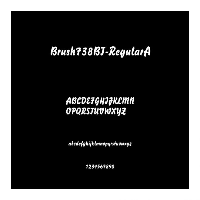 Brush738BT-RegularA