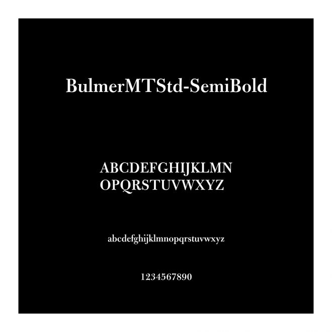 BulmerMTStd-SemiBold