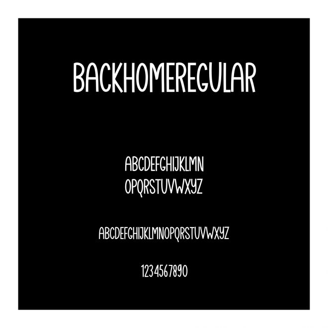 BackhomeRegular
