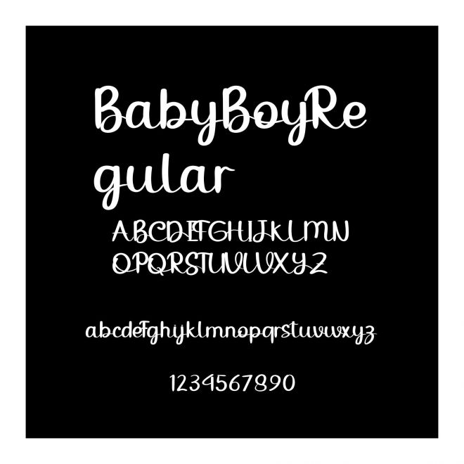 BabyBoyRegular