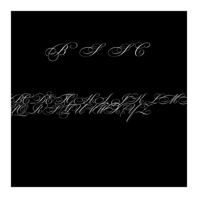 Bickham Script Swash Capitals