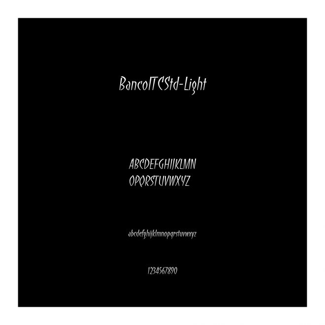 BancoITCStd-Light