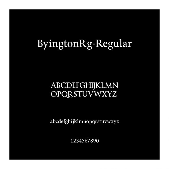 ByingtonRg-Regular