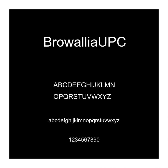 BrowalliaUPC