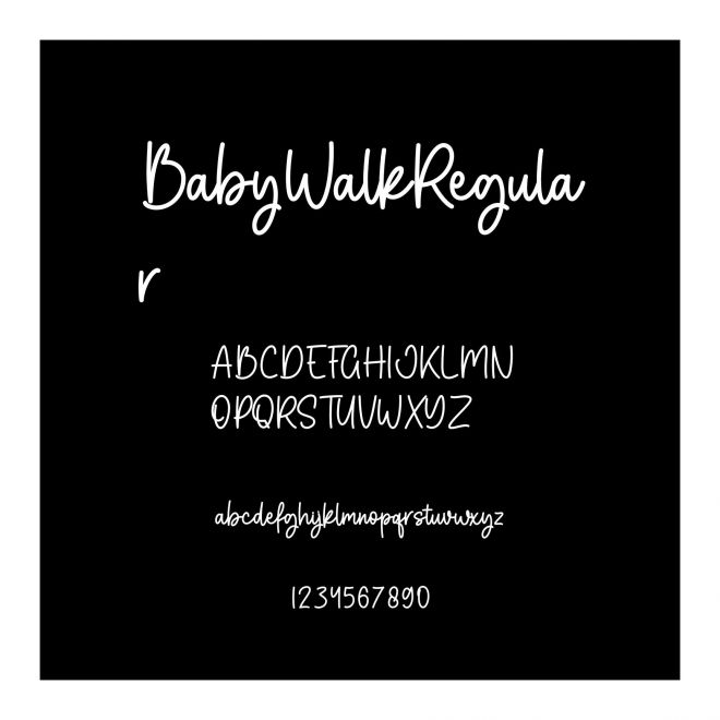 BabyWalkRegular