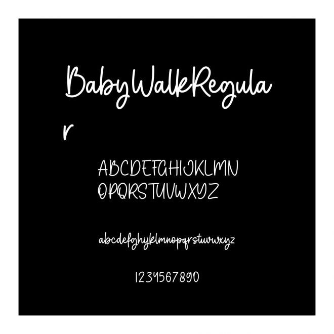 BabyWalkRegular