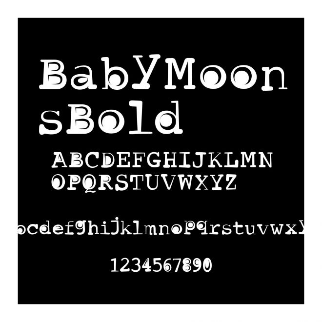 BabyMoonsBold