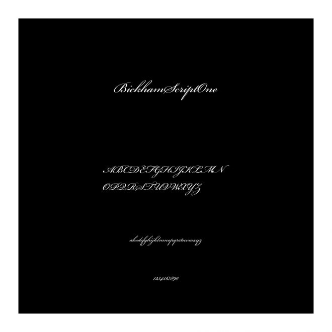 BickhamScriptOne