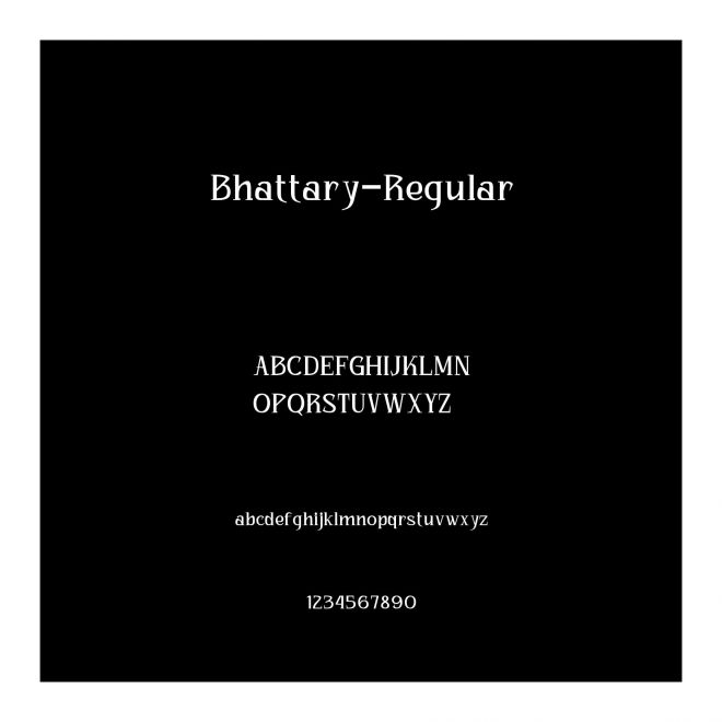 Bhattary-Regular