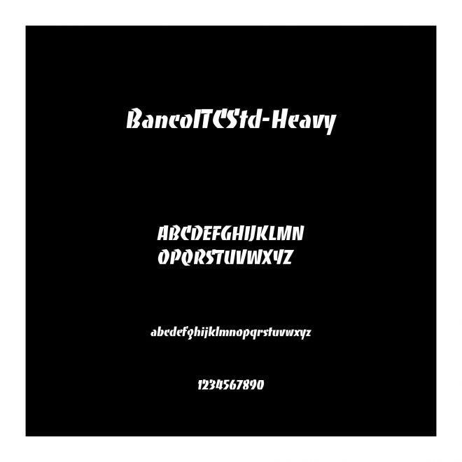 BancoITCStd-Heavy