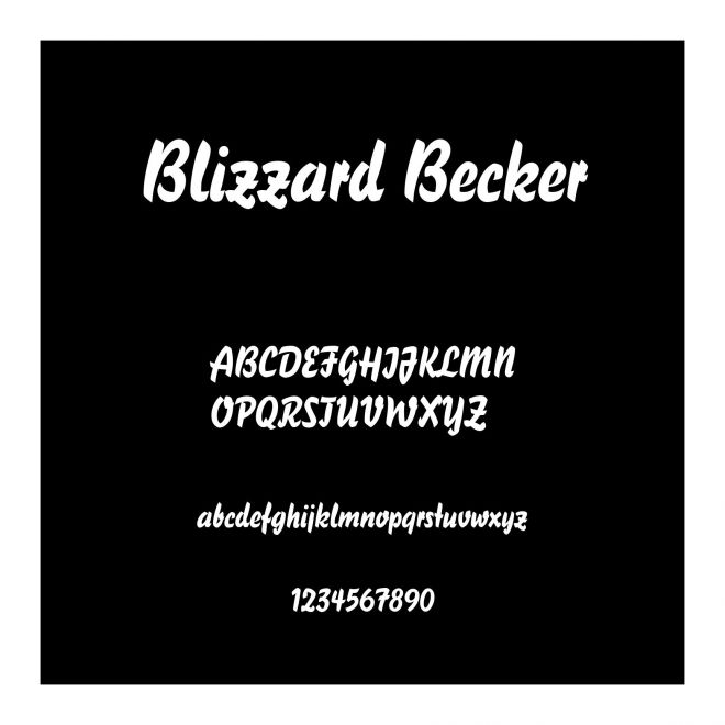 Blizzard Becker