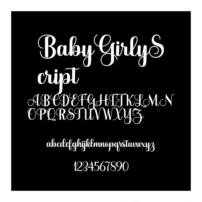BabyGirlyScript