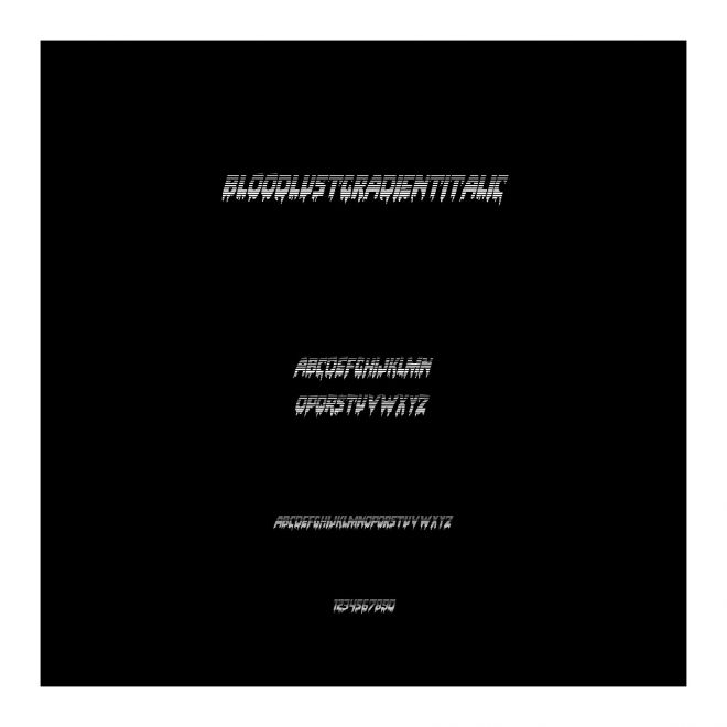 BloodlustGradientItalic