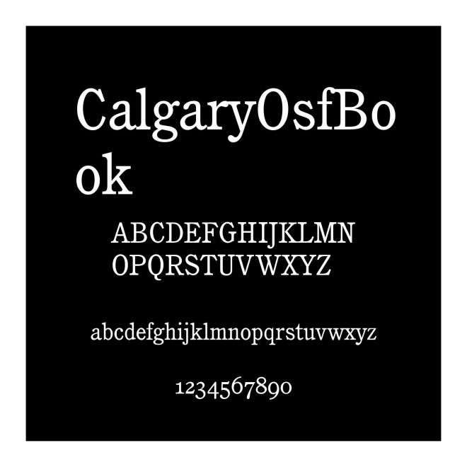 CalgaryOsfBook