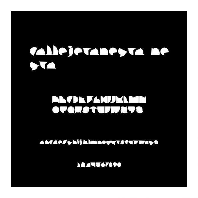 callejeranegra-negra