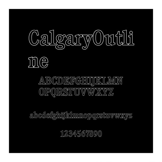 CalgaryOutline