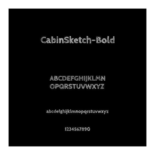 CabinSketch-Bold