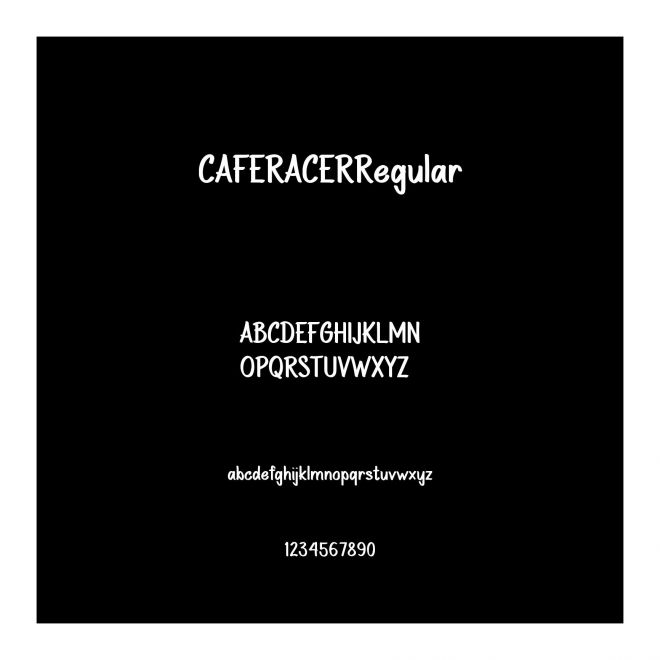 CAFERACERRegular