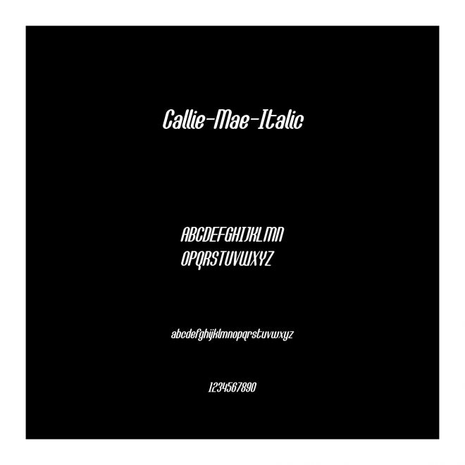 Callie-Mae-Italic