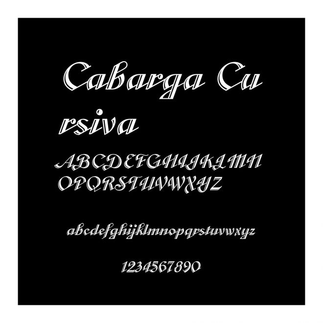 Cabarga Cursiva