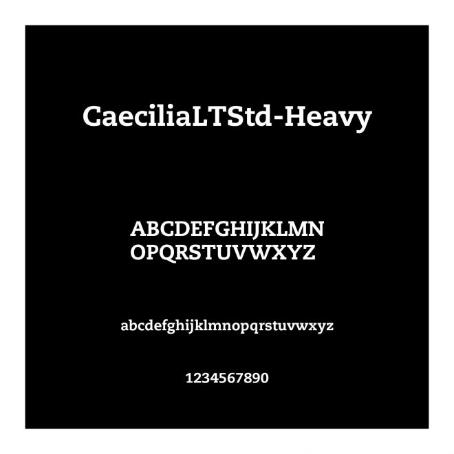 CaeciliaLTStd-Heavy