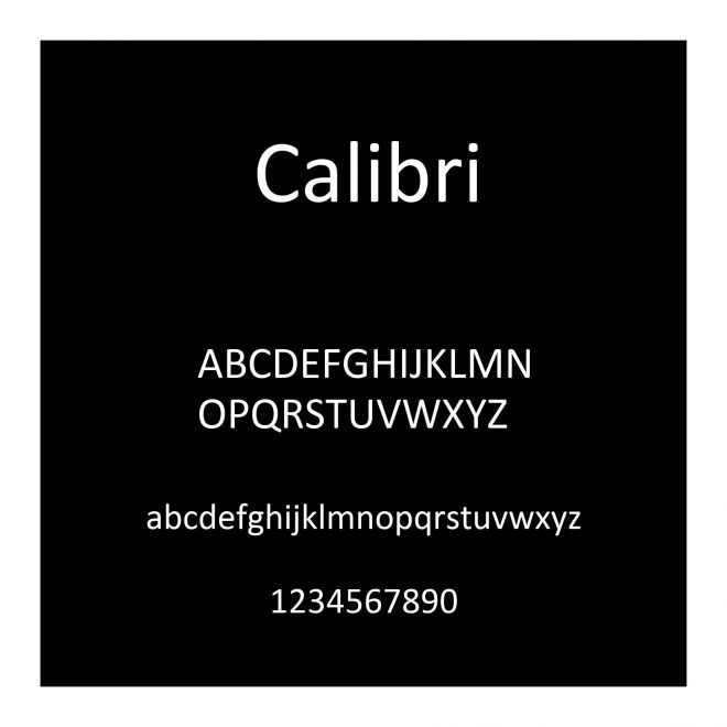 Calibri