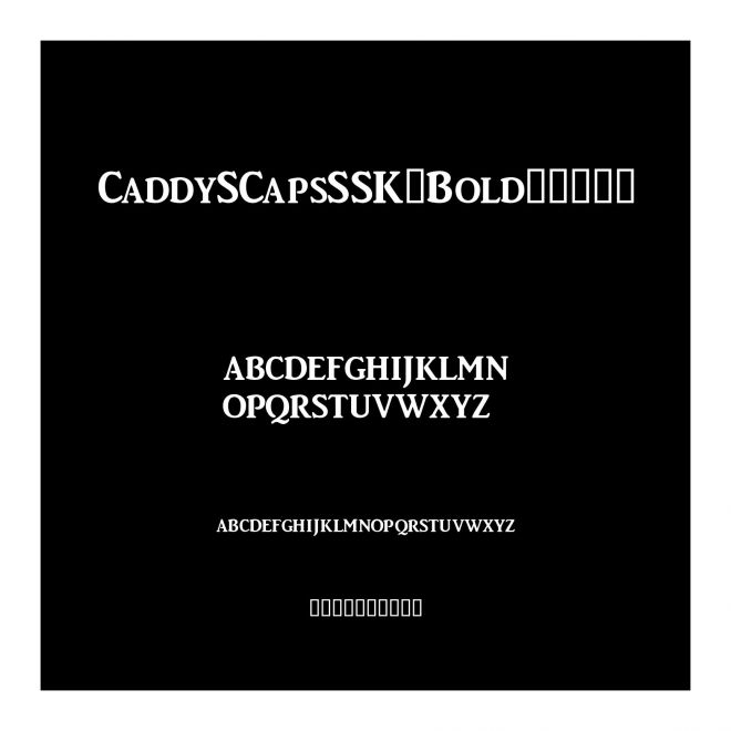 CaddySCapsSSK-Bold_8974