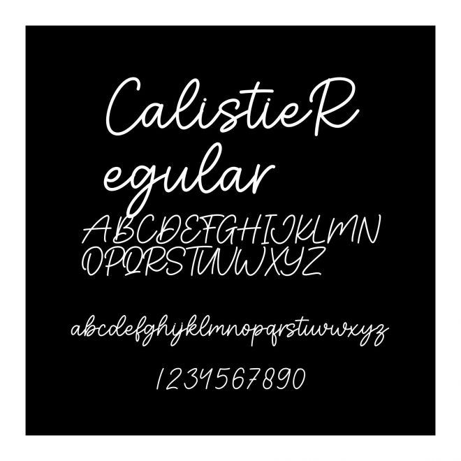 CalistieRegular