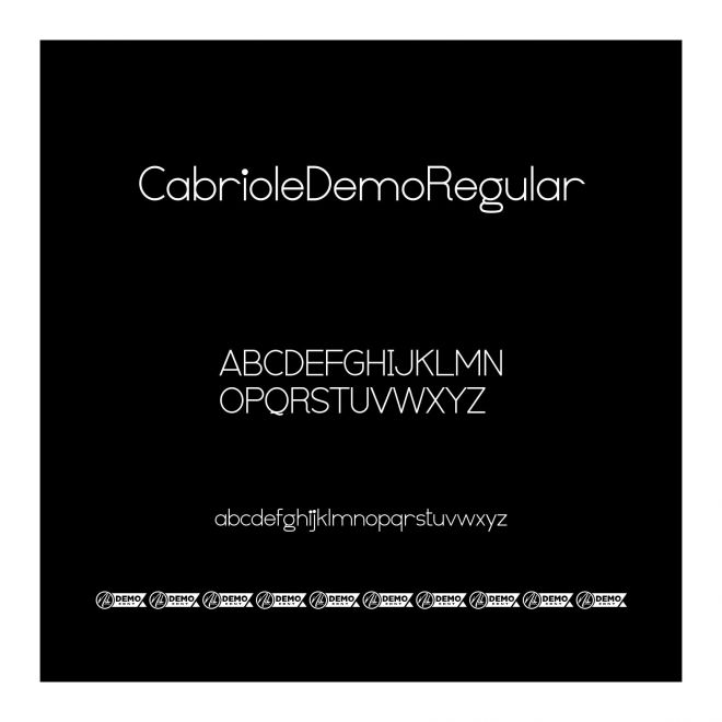 CabrioleDemoRegular