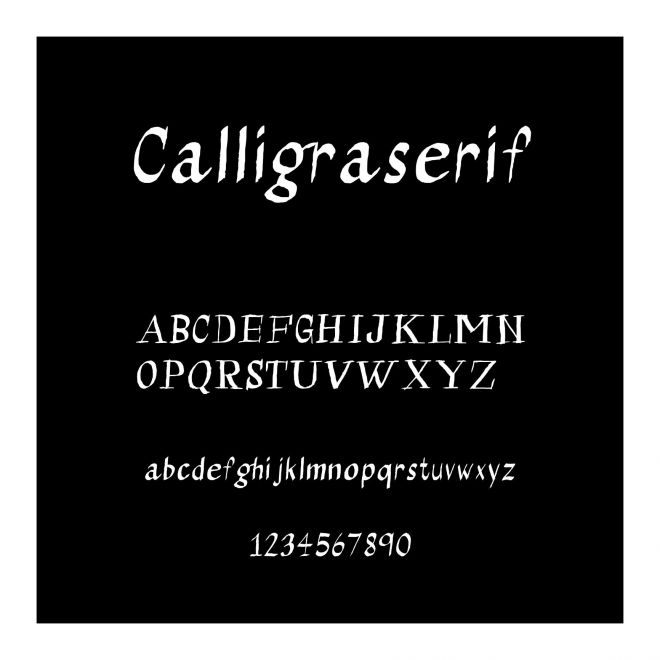 Calligraserif