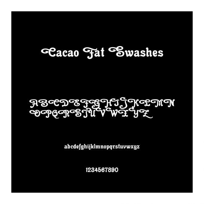 Cacao Fat Swashes
