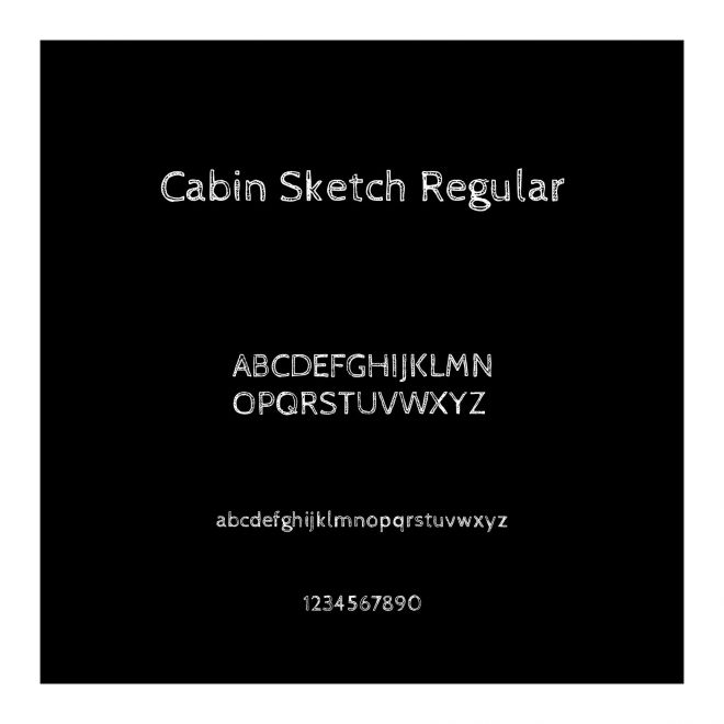 Cabin Sketch Regular