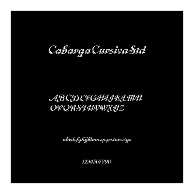 CabargaCursivaStd