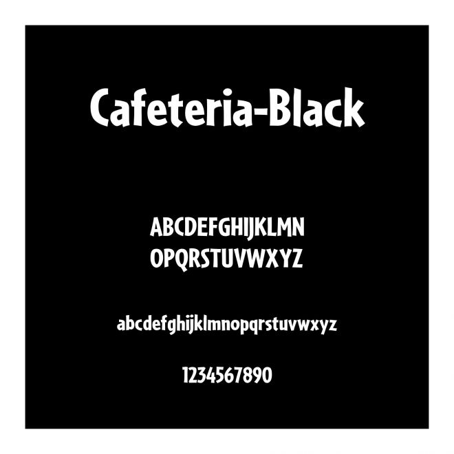 Cafeteria-Black