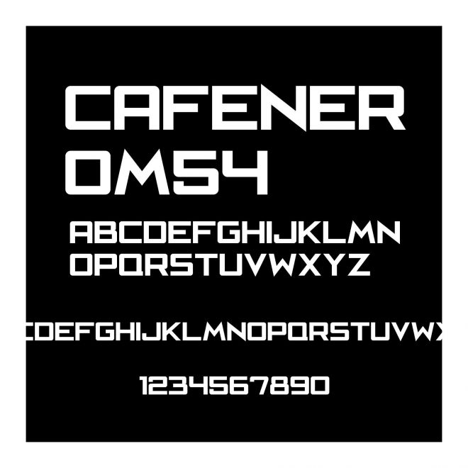 CafeNeroM54
