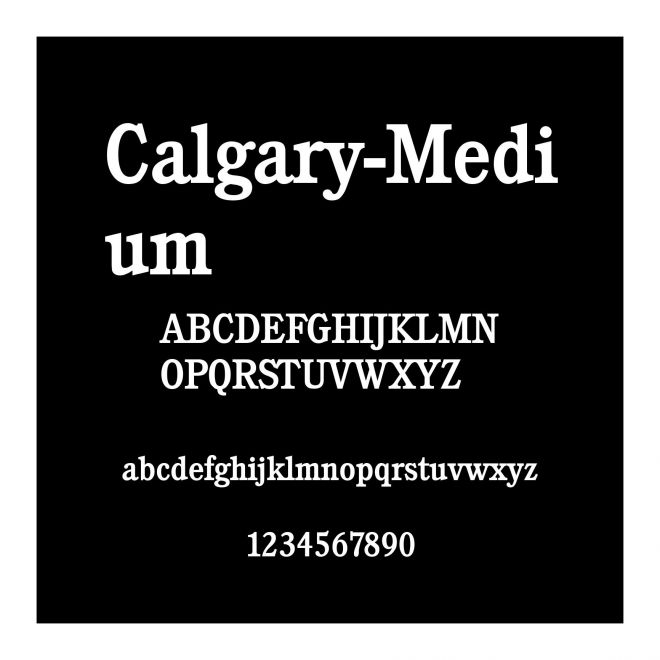Calgary-Medium
