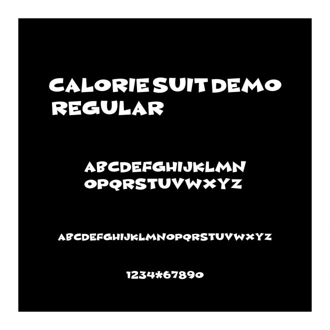Calorie Suit DEMO Regular