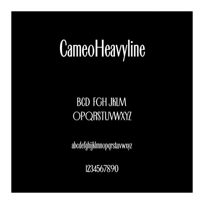 CameoHeavyline