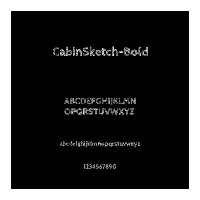 CabinSketch-Bold
