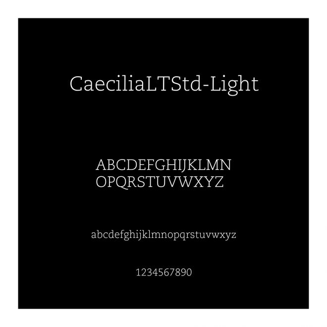 CaeciliaLTStd-Light