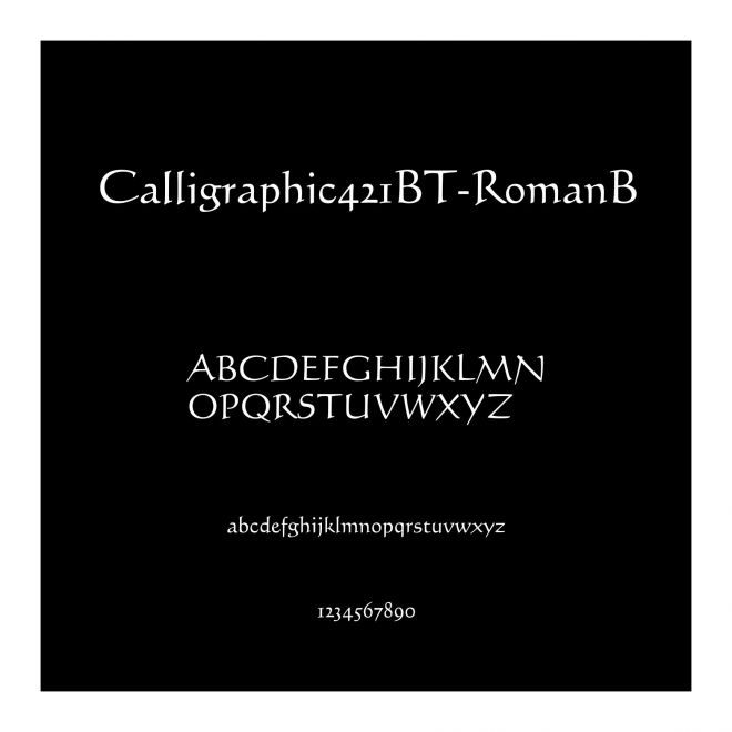 Calligraphic421BT-RomanB