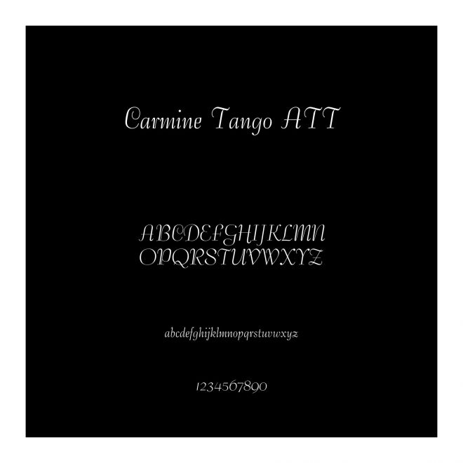 Carmine Tango ATT