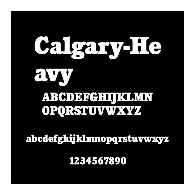 Calgary-Heavy