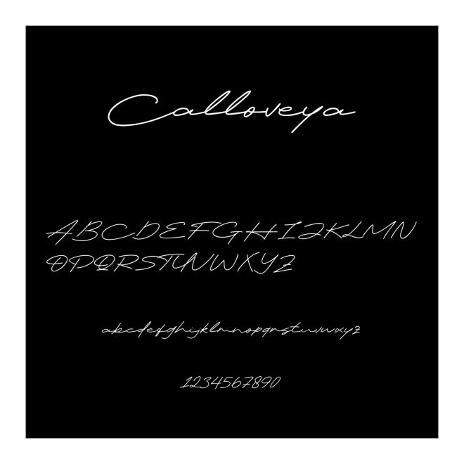 Calloveya