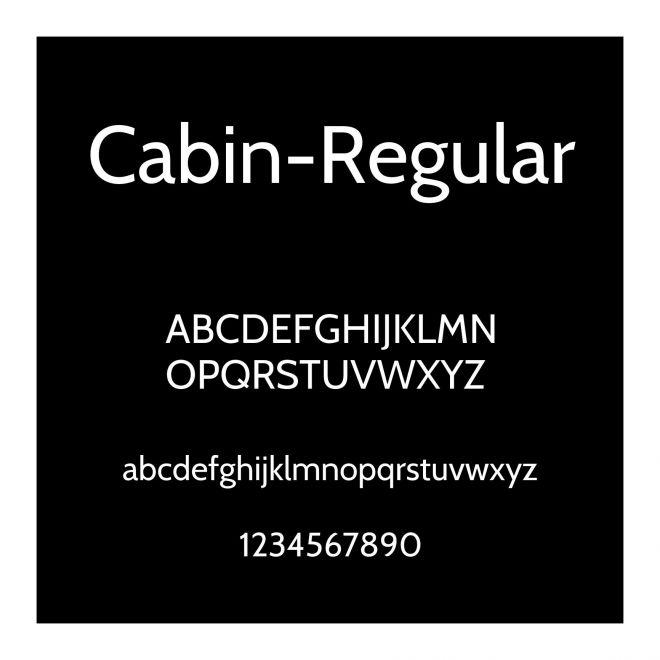 Cabin-Regular