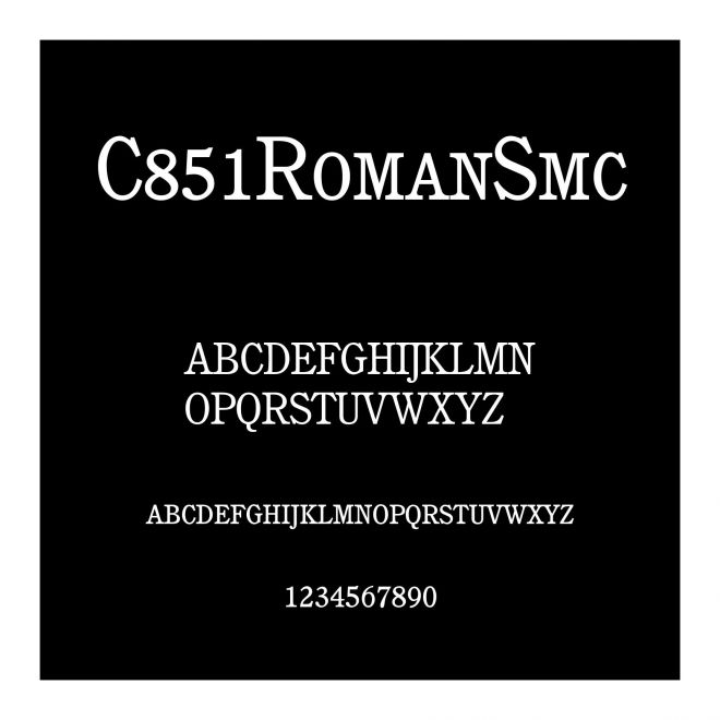 C851RomanSmc