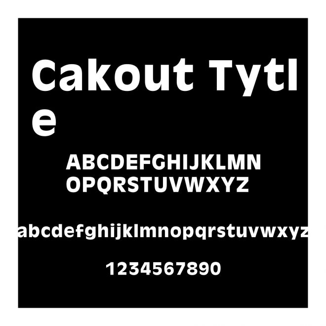 Cakout Tytle