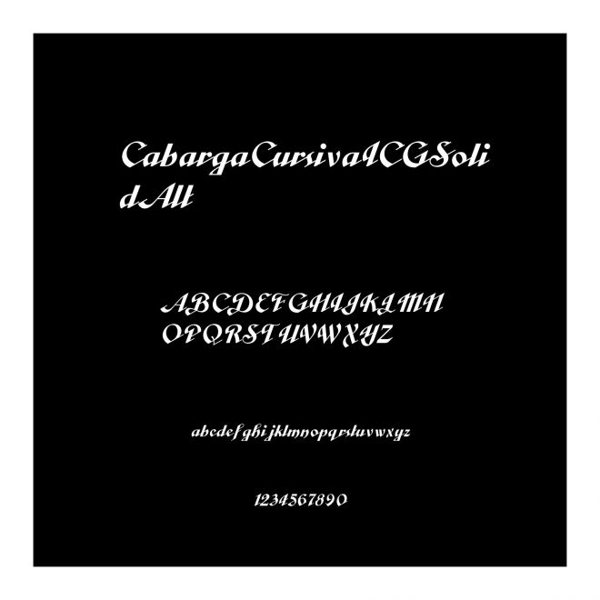 CabargaCursivaICGSolidAlt