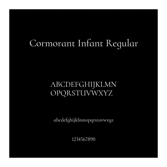 Cormorant Infant Regular