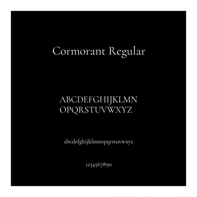 Cormorant Regular